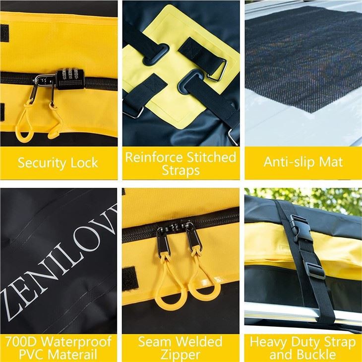 100% Waterproof Roof Box