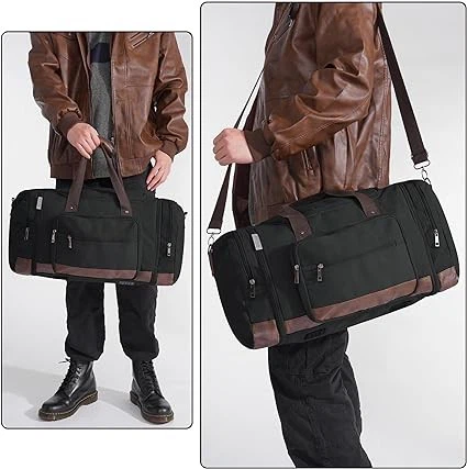 Canvas Big Crossbody Bag Large Capacity