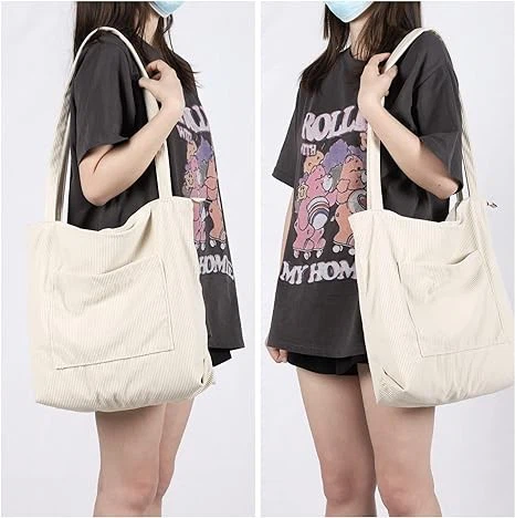 Corduroy Handbag For Women