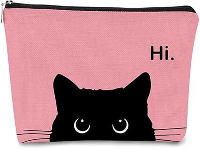 Cute Canvas Makeup Bag