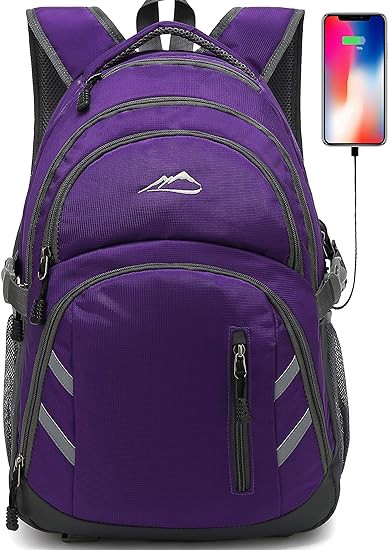 Hiking Bag With 4 Zipper Pockets
